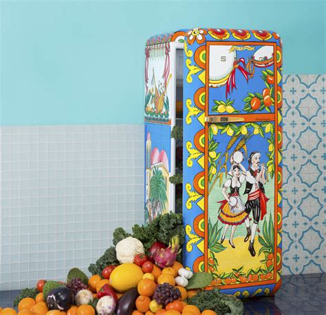 frigo smeg dolce gabbana